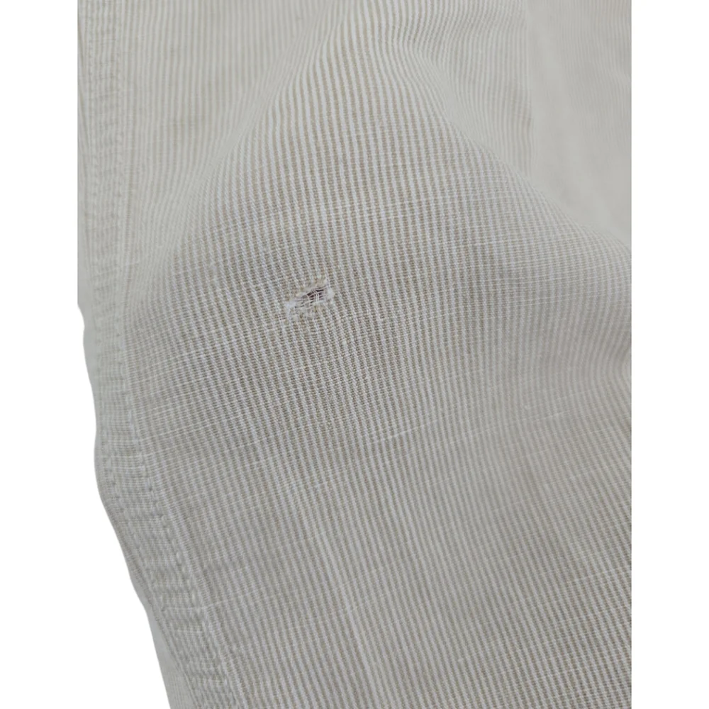 Banana Republic Men's Linen-Cotton Blend Pant Size 32 x 32 Drawstring